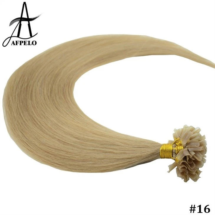 u tip Virgin human hair extensions