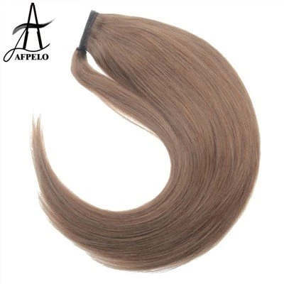 Ponytail Extension rau cov plaub hau nyias