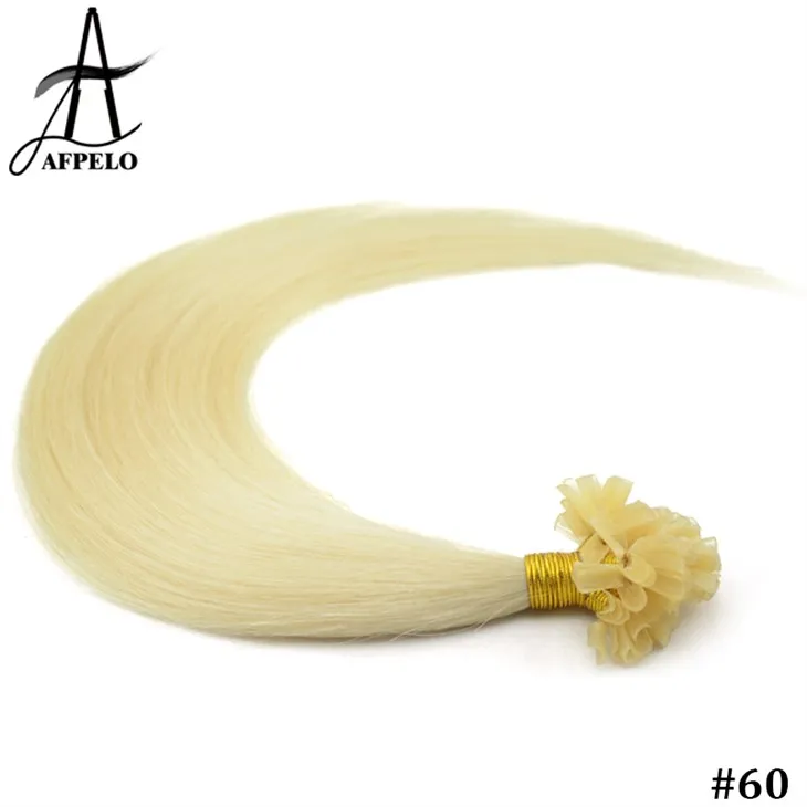 U Tip Brazilian plaub hau Extensions